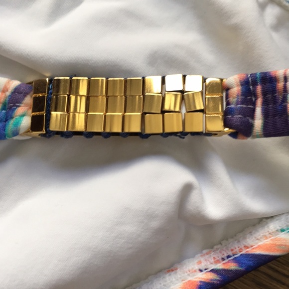 ViX Paula Hermanny Mirra Square Beaded Bikini Bottoms - Picture 5 of 7